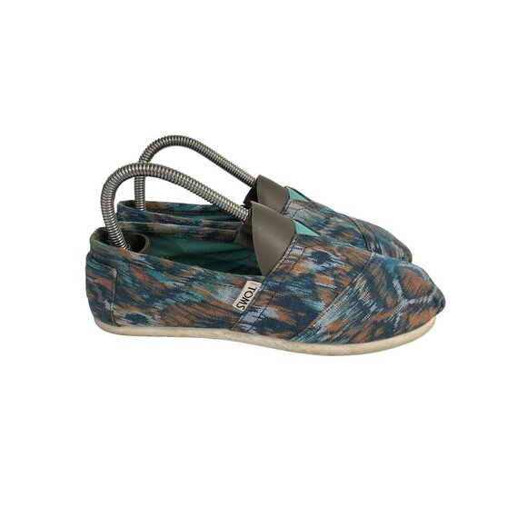 Toms 710515 Women's  Size 5 Ikat Print Slip-On casual comfort Shoes - Picture 6 of 9